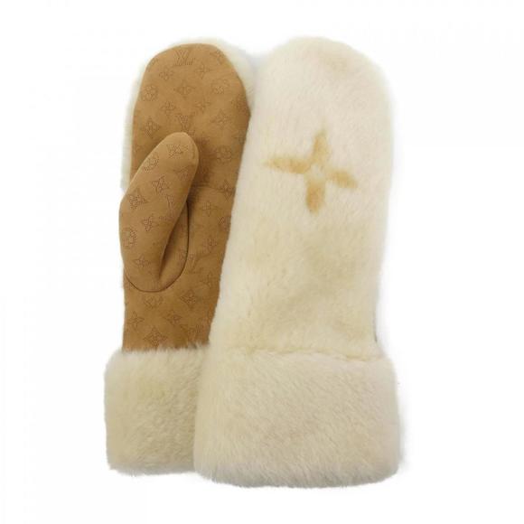 LOUIS VUITTON Brown Gloves - Picture 1 of 4
